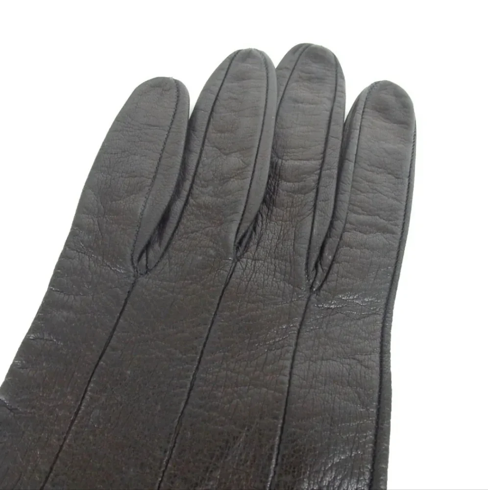 VALENTINO GARAVANI  SIZE 6.5 GLOVES LEATHER